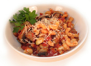 Pasta with mushroom sauce Pasta with mushroom sauce